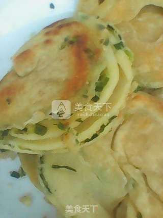 葱油饼的做法步骤:9