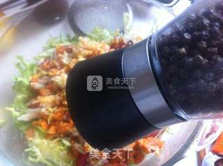 蟹肉色拉的做法步骤:12