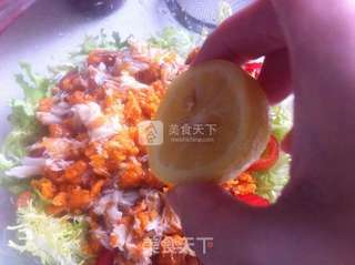 蟹肉色拉的做法步骤:11