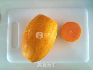 木瓜牛奶冻的做法步骤:3