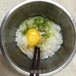 鸡蛋米老头的做法步骤:3