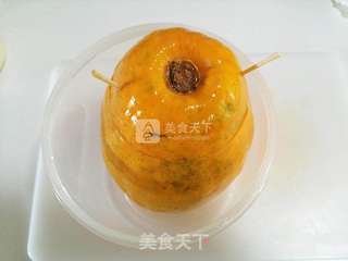 木瓜牛奶冻的做法步骤:7
