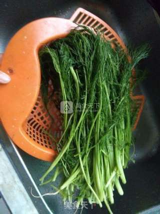 鲜茴香猪肉水饺的做法步骤:2
