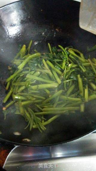 素炒空心菜的做法步骤:14