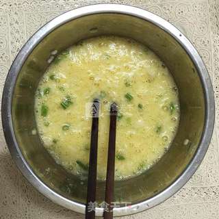 鸡蛋米老头的做法步骤:4