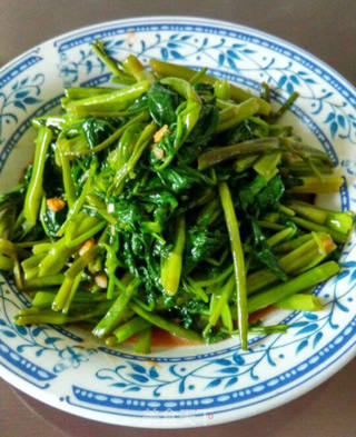 素炒空心菜的做法步骤:15
