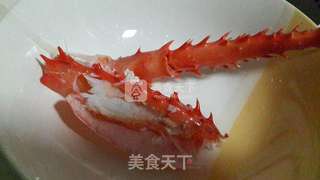 帝王蟹沙拉的做法步骤:2
