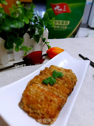 香煎带鱼的做法步骤:7
