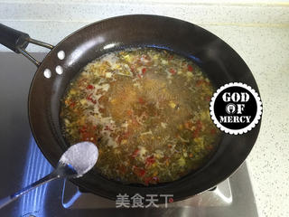 开胃去乏的酸豆角酱牛肉汤面的做法步骤:7