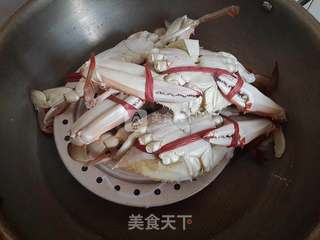 葱姜蟹的做法步骤:2