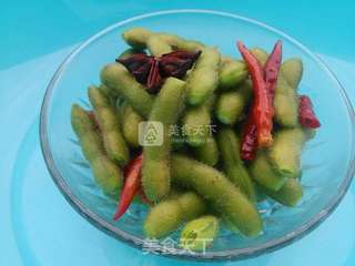 盐水毛豆的做法步骤:3