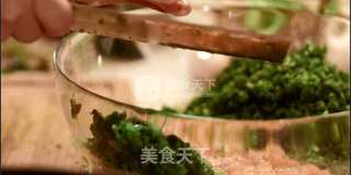 三三得九饺子的做法步骤:5
