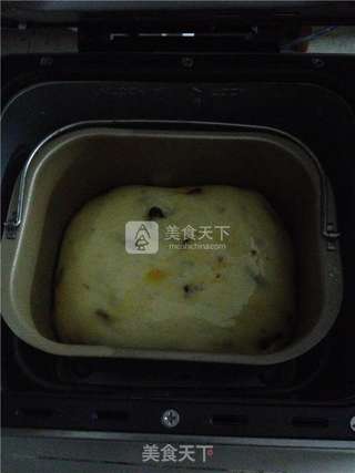 【蔓越莓面包】——面包机一键式面包的做法步骤:7