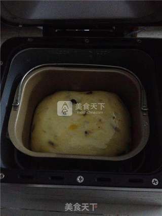 【蔓越莓面包】——面包机一键式面包的做法步骤:8
