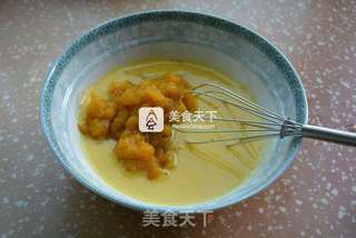 南瓜戚风蛋糕的做法步骤:5