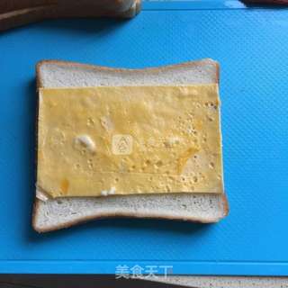 三明治的做法步骤：1
