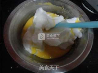 巧克力戚风蛋糕的做法步骤:6