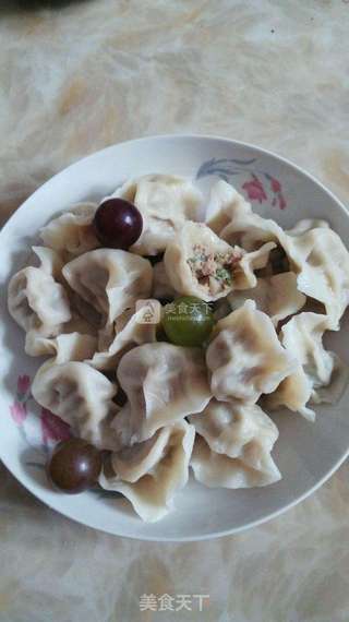 #莲藕芹菜肉馅饺子的做法图解7