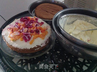 巧克力生日蛋糕的做法步骤:4