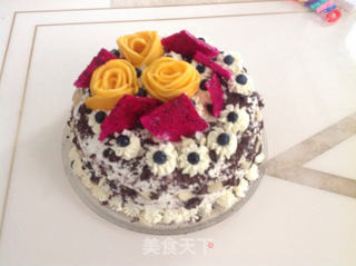 巧克力生日蛋糕的做法步骤:10