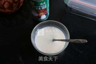 #牛奶椰蓉糕的做法图解4