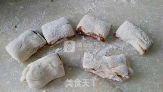 红糖芝麻酱烧饼的做法步骤:6
