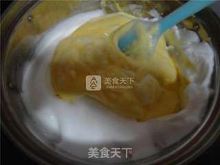 巧克力戚风蛋糕的做法步骤:7