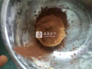 双色心形饼干的做法步骤：5