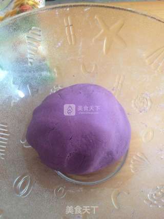 紫薯桂花汤圆的做法步骤:5