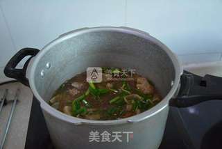 萝卜粉丝炖排骨的做法步骤:7