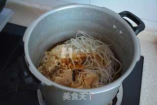 萝卜粉丝炖排骨的做法步骤:6