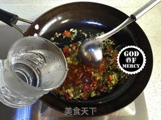 剁椒羊肉酸汤焖面的做法步骤:6