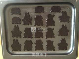 小熊猫饼干——无黄油版的做法步骤:9