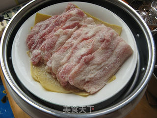 粉蒸肉的做法步骤:7