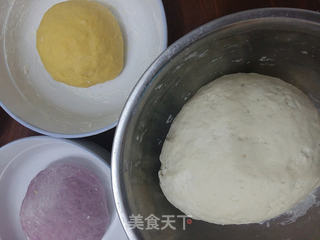 彩蔬花卷的做法步骤:2