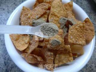 椒盐酥皮的做法步骤:5