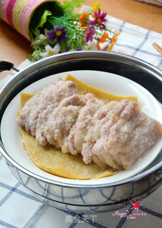 粉蒸肉的做法步骤:9