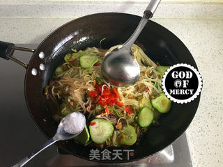 剁椒羊肉酸汤焖面的做法步骤:12