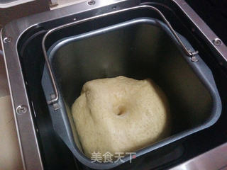 【全麦葡萄干面包卷】——ACA AB-2CM15全自动面包机试用的做法步骤：9