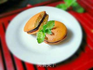 豆沙夹心饼干的做法步骤:11