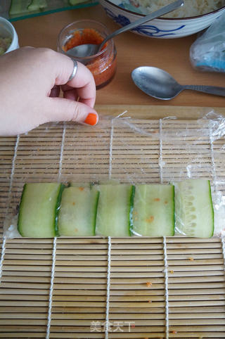 花样寿司的做法步骤:15