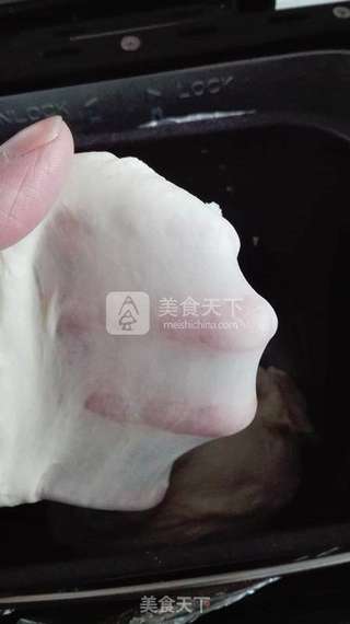 黑芝麻土司的做法步骤:4