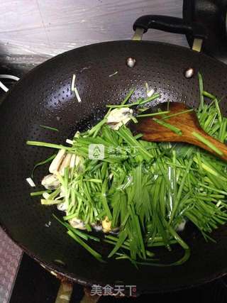 韭菜炒淡菜的做法步骤:6