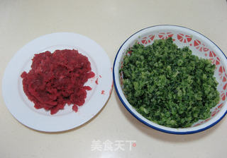 黄瓜牛肉水饺的做法步骤:6