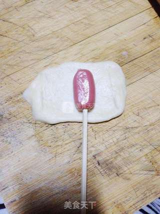迷你火腿面包串的做法步骤:9