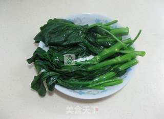 白灼芥蓝的做法步骤:2