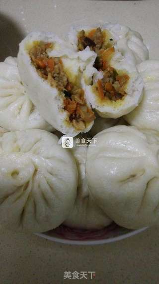 酱肉包的做法步骤:13
