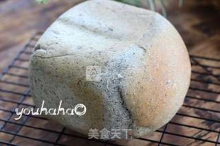 黑芝麻土司的做法步骤:7