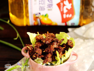 牙签牛肉的做法步骤:13