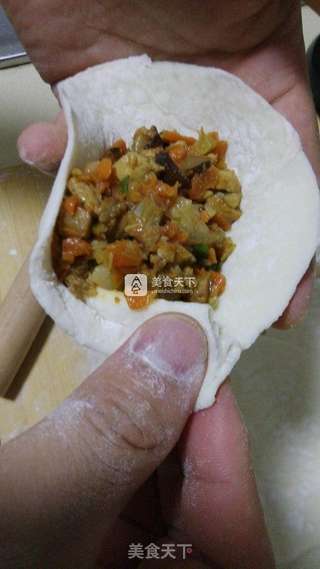酱肉包的做法步骤:9